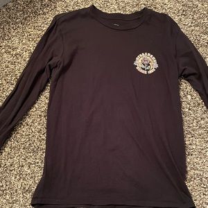 Large, black, billabong long sleeve shirt